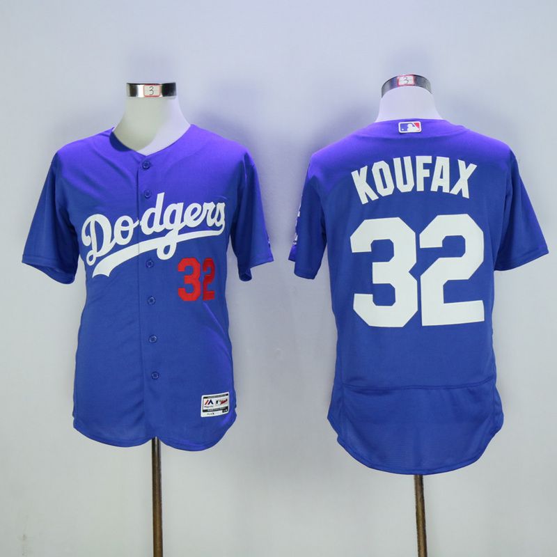 Men Los Angeles Dodgers #32 Koufax Blue MLB Jerseys->los angeles dodgers->MLB Jersey